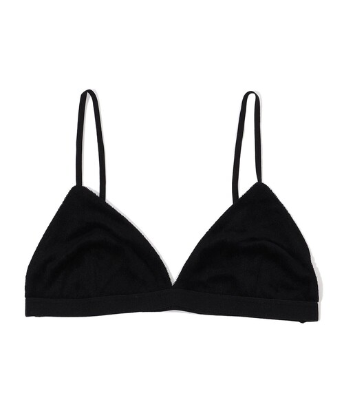 BASERANGE（ベースレンジ）の「BASE RANGE MISSISSIPPI BRA（ブラジャー・レディース・ブラック・XS/S）」の2枚目の写真