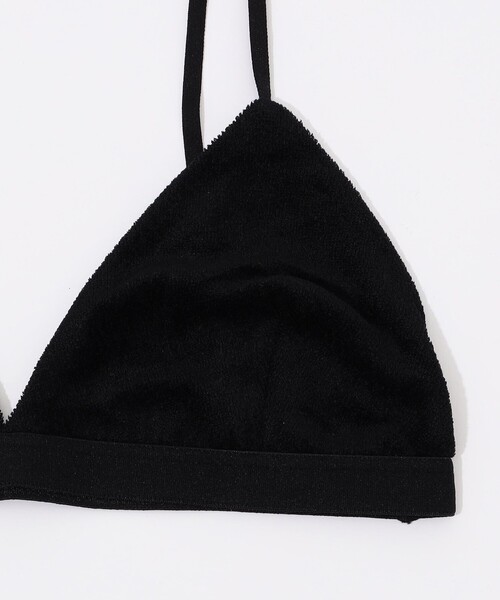 BASERANGE（ベースレンジ）の「BASE RANGE MISSISSIPPI BRA（ブラジャー・レディース・ブラック・XS/S）」の4枚目の写真