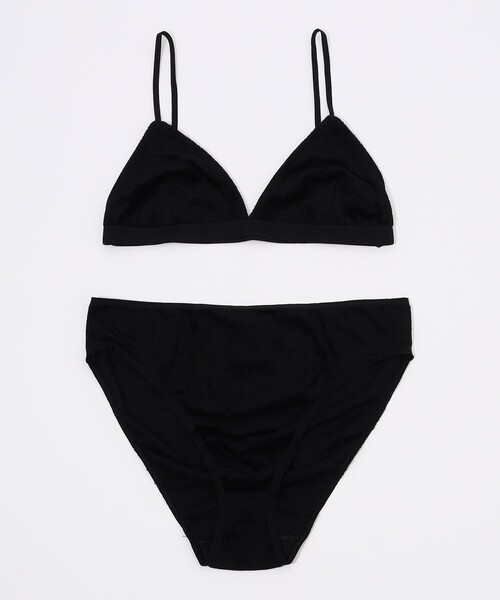 BASERANGE（ベースレンジ）の「BASE RANGE MISSISSIPPI BRA（ブラジャー・レディース・ブラック・XS/S）」の6枚目の写真