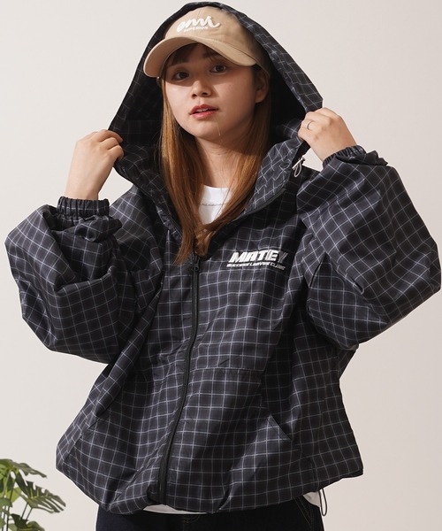 美品☻チェック柄フード付きジャケット チェック柄シャツジャケット 裏ボア ブルゾン メンズ 裏起毛ジャケット