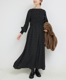 【極美品】 IENA イエナ WEB限定 21AW ドットワンピース 38 極美品】 IENA イエナ WEB限定 21AW ドットワンピース 38