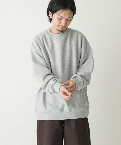 EKAL(エカル)の「QUICK DRY クルースウェット(スウェット・メンズ・ブラック/グレー・LARGE/MEDIUM)」の6枚目の写真