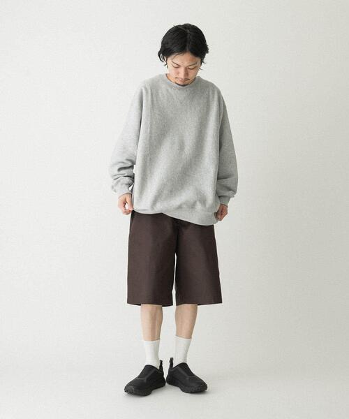 EKAL(エカル)の「QUICK DRY クルースウェット(スウェット・メンズ・ブラック/グレー・LARGE/MEDIUM)」の9枚目の写真