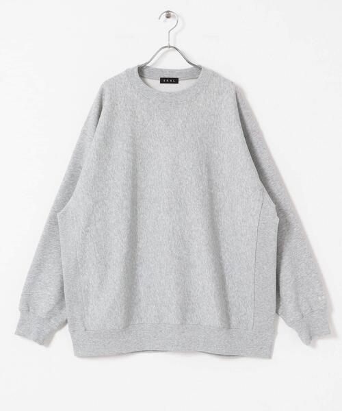 EKAL(エカル)の「QUICK DRY クルースウェット(スウェット・メンズ・ブラック/グレー・LARGE/MEDIUM)」の12枚目の写真