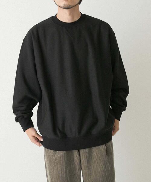 EKAL(エカル)の「QUICK DRY クルースウェット(スウェット・メンズ・ブラック/グレー・LARGE/MEDIUM)」の17枚目の写真