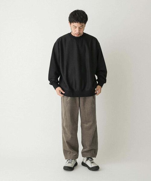 EKAL(エカル)の「QUICK DRY クルースウェット(スウェット・メンズ・ブラック/グレー・LARGE/MEDIUM)」の20枚目の写真