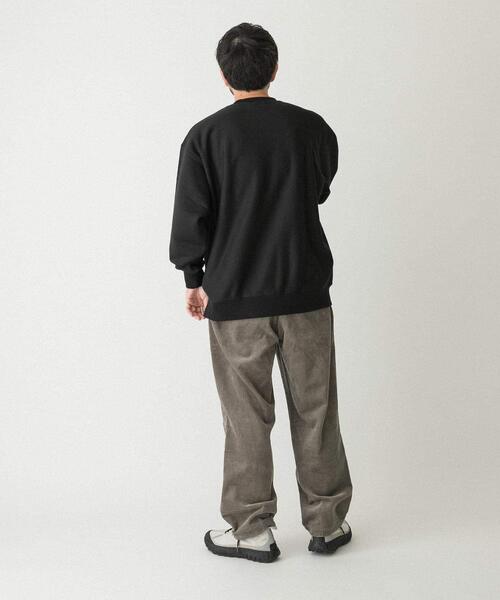 EKAL(エカル)の「QUICK DRY クルースウェット(スウェット・メンズ・ブラック/グレー・LARGE/MEDIUM)」の22枚目の写真