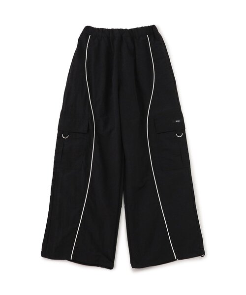 algy(アルジー)の「パイピングラインカーゴパンツ(カーゴパンツ・キッズ・アイボリー/ブラック・XX-SMALL/MEDIUM/SMALL/X-SMALL)」の1枚目の写真
