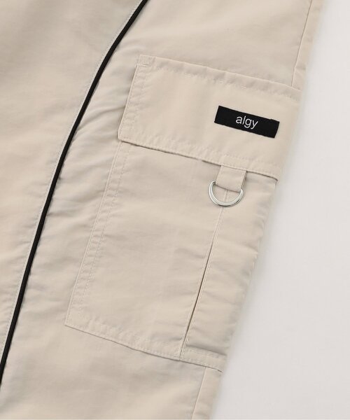 algy(アルジー)の「パイピングラインカーゴパンツ(カーゴパンツ・キッズ・アイボリー/ブラック・XX-SMALL/MEDIUM/SMALL/X-SMALL)」の7枚目の写真