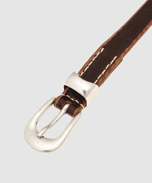 Our Legacy（アワーレガシー）の「OUR LEGACY 2 CM BELT（ベルト・メンズ・ブラウン・70/80/90）」の3枚目の写真