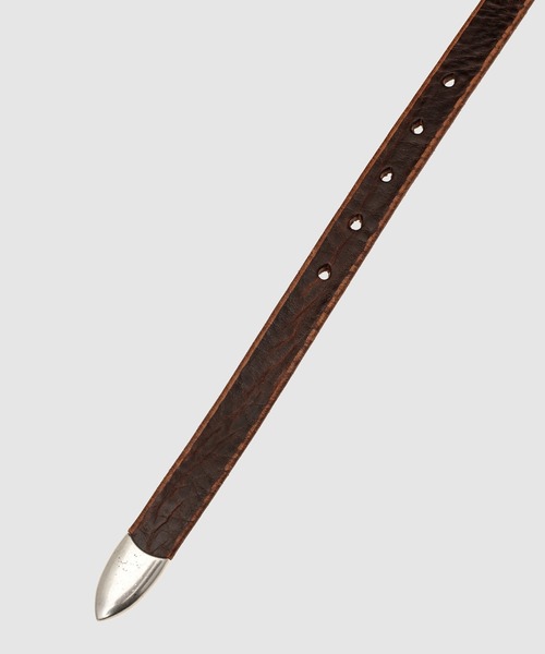 Our Legacy（アワーレガシー）の「OUR LEGACY 2 CM BELT（ベルト・メンズ・ブラウン・70/80/90）」の4枚目の写真