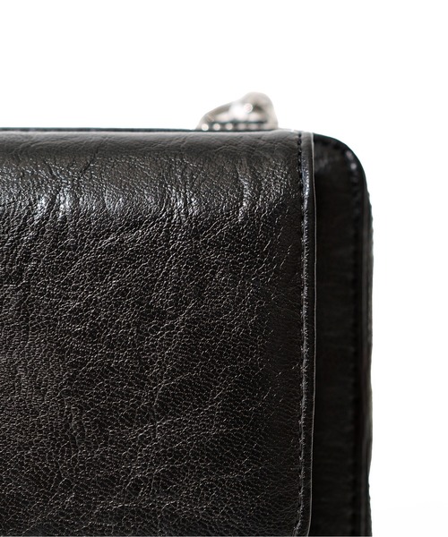 MURUA(ムルーア)の「【MURUA/ムルーア】 FRAME METAL SERIES ウォレットショルダー(財布・レディース・アイボリー/ブラック/ブラウン・FREE)」の12枚目の写真