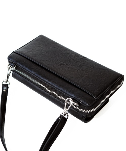 MURUA(ムルーア)の「【MURUA/ムルーア】 FRAME METAL SERIES ウォレットショルダー(財布・レディース・アイボリー/ブラック/ブラウン・FREE)」の11枚目の写真