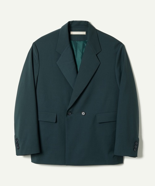 leinwande（ラインヴァンド）の「【leinwande】Over Relaxed Double Jacket（テーラードジャケット・レディース・グリーン/グレー・ONE SIZE）」の10枚目の写真