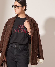 JANE SMITH / JOHN SMITH | 【JANE SMITH】DEAR OLD FRIENDS FLOCKY L/S T：カットソー(Tシャツ/カットソー)
