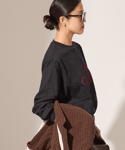 JANE SMITH / JOHN SMITH(ジェーンスミスジョンスミス)の「【JANE SMITH】DEAR OLD FRIENDS FLOCKY L/S T:カットソー(Tシャツ/カットソー・レディース・ホワイト/ブラック・MEDIUM)」の8枚目の写真