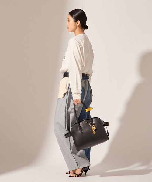 JANE SMITH / JOHN SMITH(ジェーンスミスジョンスミス)の「【JANE SMITH】DEAR OLD FRIENDS FLOCKY L/S T:カットソー(Tシャツ/カットソー・レディース・ホワイト/ブラック・MEDIUM)」の10枚目の写真