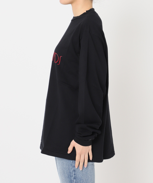 JANE SMITH】DEAR OLD FRIENDS FLOCKY L/S T：カットソー（T