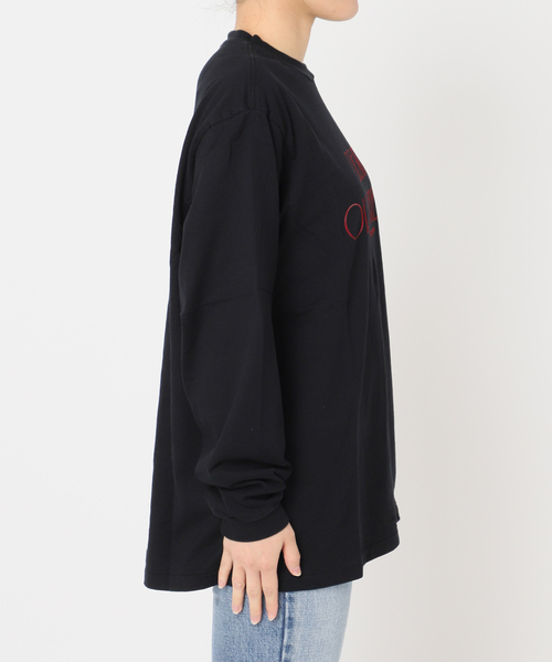 JANE SMITH】DEAR OLD FRIENDS FLOCKY L/S T：カットソー（T