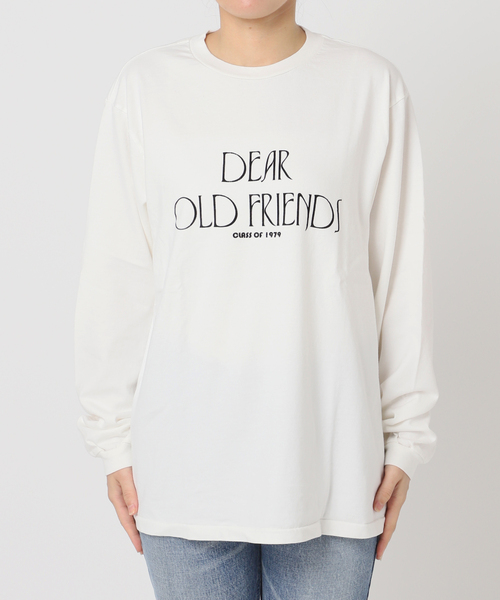 JANE SMITH / JOHN SMITH(ジェーンスミスジョンスミス)の「【JANE SMITH】DEAR OLD FRIENDS FLOCKY L/S T:カットソー(Tシャツ/カットソー・レディース・ホワイト/ブラック・MEDIUM)」の21枚目の写真