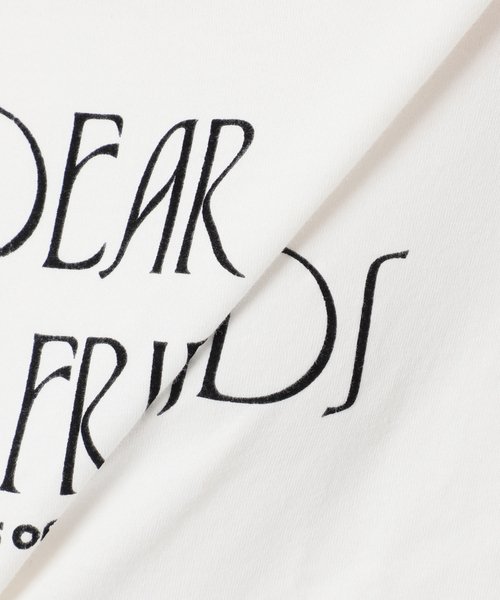 JANE SMITH / JOHN SMITH(ジェーンスミスジョンスミス)の「【JANE SMITH】DEAR OLD FRIENDS FLOCKY L/S T:カットソー(Tシャツ/カットソー・レディース・ホワイト/ブラック・MEDIUM)」の22枚目の写真