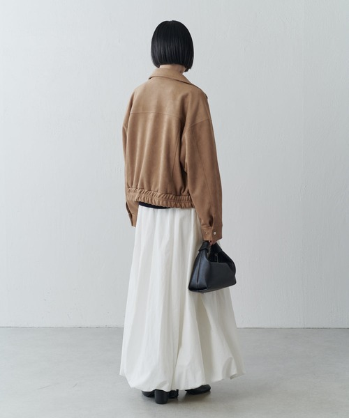 Lui's（ルイス）の「ナイロンギャザーバルーンスカート（スカート・レディース・オフホワイト/ブラック・38/36）」の17枚目の写真