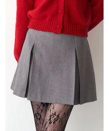 CALNAMUR | サイドデザインプリーツミニスカート(スカート)