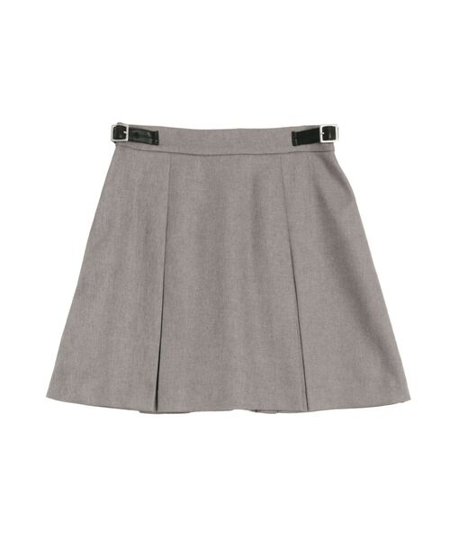 CALNAMUR(カルナムール)の「サイドデザインプリーツミニスカート(スカート・レディース・グレー/その他/その他2・SMALL/MEDIUM)」の1枚目の写真