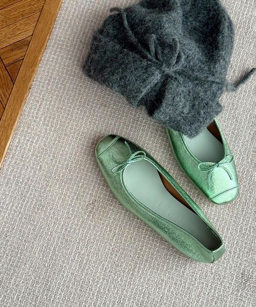 ルタロン新品バレエシューズ２３センチ WEB限定》Le decore / ル デコレ ballerina（バレエシューズ