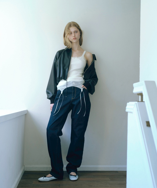 LE TALON（ルタロン）の「《WEB限定》Le decore / ル デコレ ballerina（バレエシューズ・レディース・スミクロ/モスグリーン/ブラック×ブラック/ブラウン系その他/サックスブルー・22cm/22.5cm/23cm/23.5cm/24cm/24.5cm/25cm）」の16枚目の写真