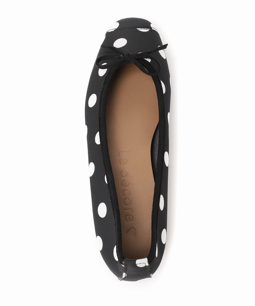 LE TALON（ルタロン）の「《WEB限定》Le decore / ル デコレ ballerina（バレエシューズ・レディース・スミクロ/モスグリーン/ブラック×ブラック/ブラウン系その他/サックスブルー・22cm/22.5cm/23cm/23.5cm/24cm/24.5cm/25cm）」の22枚目の写真