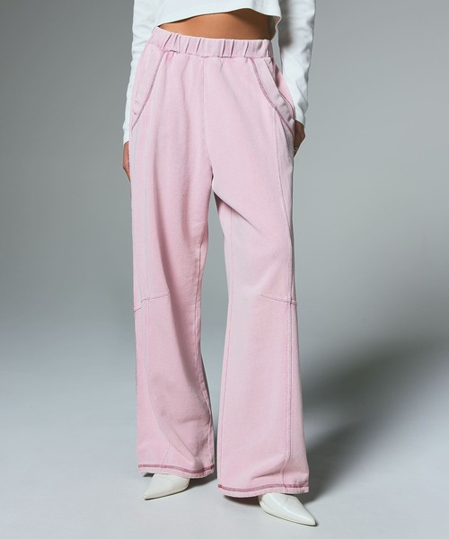 BLEACHED SWEAT PANTS（スウェットパンツ）｜X-girl（エックスガール