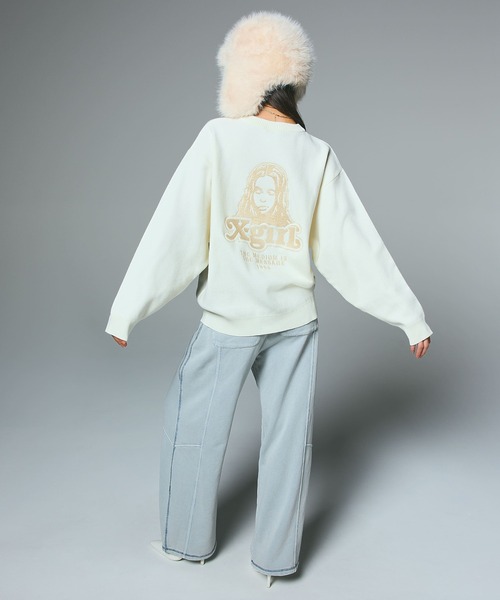 BLEACHED SWEAT PANTS（スウェットパンツ）｜X-girl（エックスガール