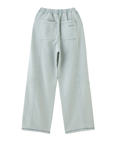 X-girl（エックスガール）の「BLEACHED SWEAT PANTS（スウェットパンツ・レディース・グレー/ライトブルー/ピンク・S/M）」の21枚目の写真