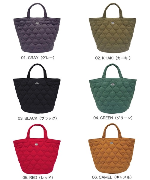 ROOTOTE(ルートート)の「ルートート / SN.デリ.ミリタリーキルト-A(トートバッグ・レディース・レッド/グリーン/キャメル/ブラック/カーキ/グレー・FREE)」の11枚目の写真