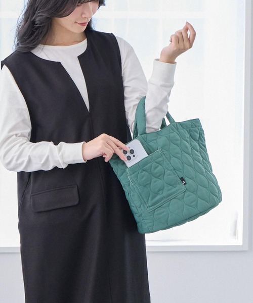 ROOTOTE(ルートート)の「ルートート / SN.デリ.ミリタリーキルト-A(トートバッグ・レディース・レッド/グリーン/キャメル/ブラック/カーキ/グレー・FREE)」の17枚目の写真
