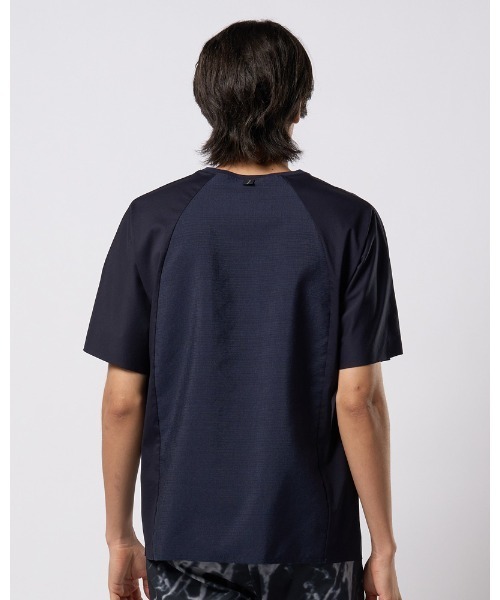 wjk（ダヴルジェイケイ）の「combination dolman S/S（Tシャツ/カットソー・メンズ・ネイビー/ホワイト/ブラック/ブラック系その他・SMALL/MEDIUM/LARGE/X-LARGE）」の8枚目の写真