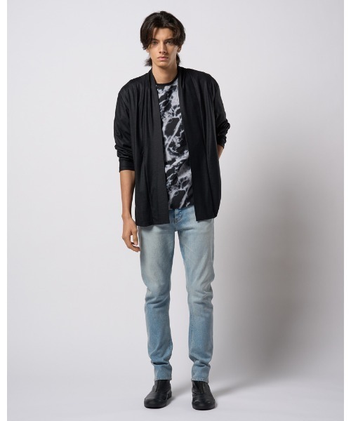 wjk（ダヴルジェイケイ）の「combination dolman S/S（Tシャツ/カットソー・メンズ・ネイビー/ホワイト/ブラック/ブラック系その他・SMALL/MEDIUM/LARGE/X-LARGE）」の15枚目の写真