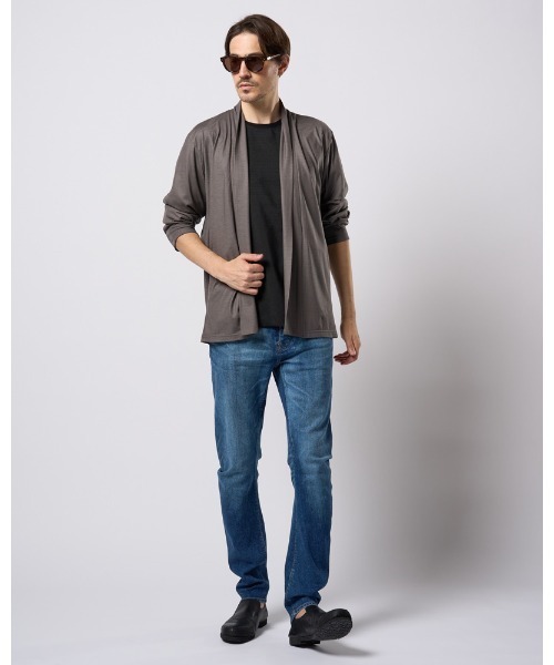 wjk（ダヴルジェイケイ）の「combination dolman S/S（Tシャツ/カットソー・メンズ・ネイビー/ホワイト/ブラック/ブラック系その他・SMALL/MEDIUM/LARGE/X-LARGE）」の20枚目の写真