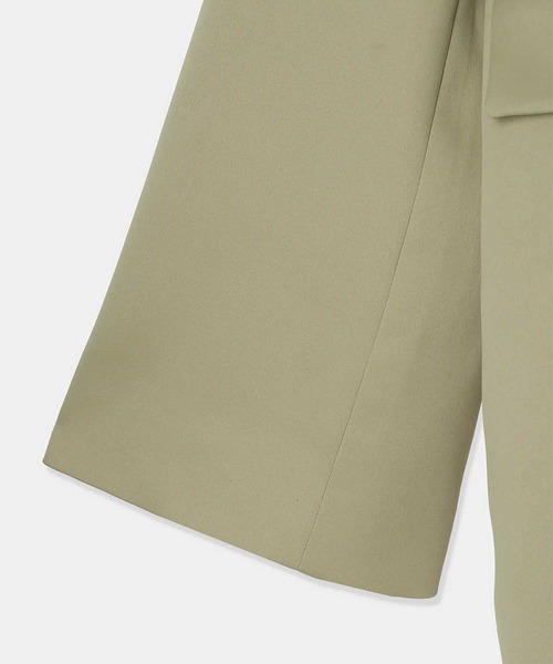 louren ローレン no collar over jacket louren ローレン no collar over jacket Double Cloth Linen