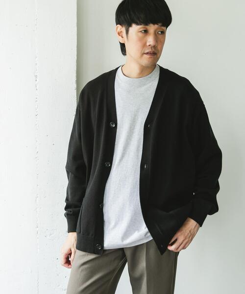 XLサイズ/WEB限定/仁村紗和さん着用』『UR TECH 200日ニット』Vネック