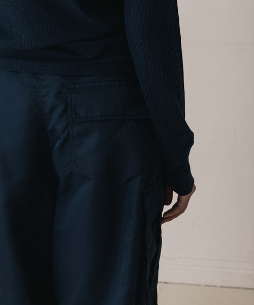 CREDONA(クレドナ)の「SOHO M-51 PANTS/ソホM-51パンツ(カーゴパンツ・レディース・ネイビー/アイボリー・0/1)」の10枚目の写真