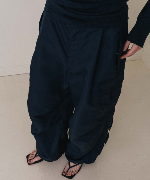 CREDONA(クレドナ)の「SOHO M-51 PANTS/ソホM-51パンツ(カーゴパンツ・レディース・ネイビー/アイボリー・0/1)」の11枚目の写真