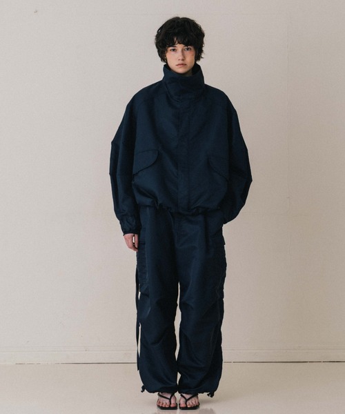 CREDONA(クレドナ)の「SOHO M-51 PANTS/ソホM-51パンツ(カーゴパンツ・レディース・ネイビー/アイボリー・0/1)」の13枚目の写真