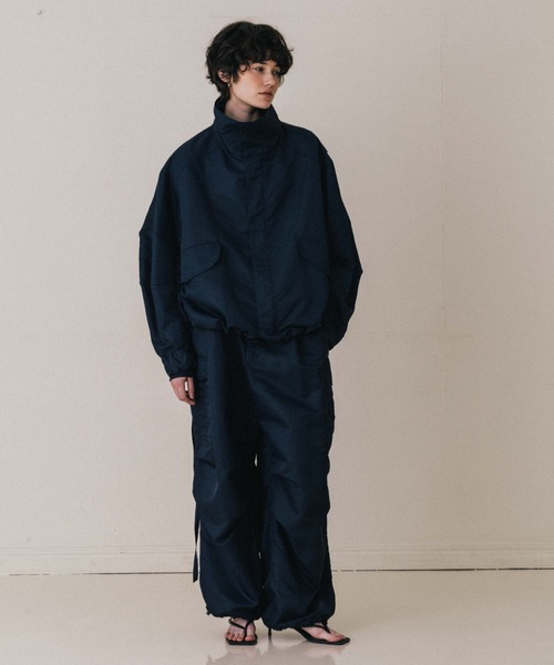 CREDONA(クレドナ)の「SOHO M-51 PANTS/ソホM-51パンツ(カーゴパンツ・レディース・ネイビー/アイボリー・0/1)」の14枚目の写真