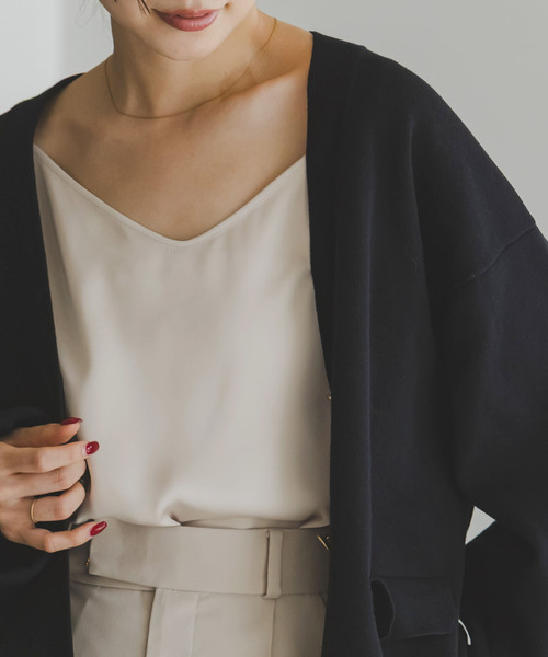 追加》メルティサテン2WAYキャミ（キャミソール）｜NOBLE