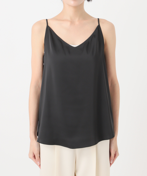 Noble（ノーブル）の「《追加》メルティサテン2WAYキャミ（キャミソール・レディース・ブラック/ホワイト/ベージュ・FREE）」の18枚目の写真
