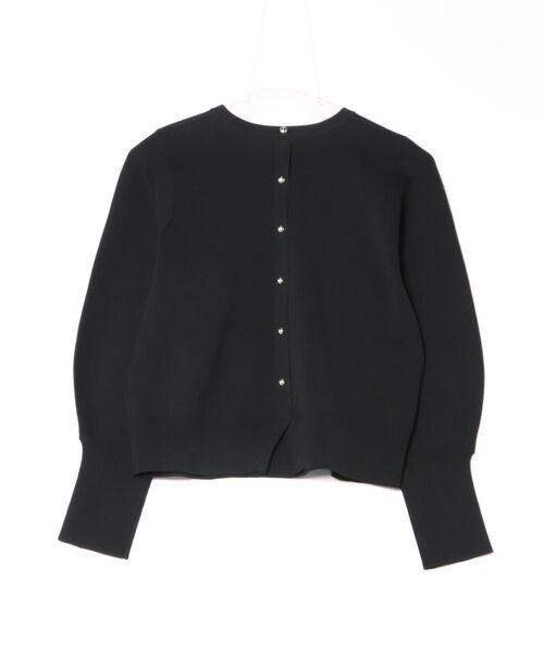 STRAWBERRY-FIELDS（ストロベリーフィールズ）の「ポーツポリー_メタル釦アクセントニット（ニット/セーター・レディース・レッド/ブラック/イエロー系その他・2）」の13枚目の写真