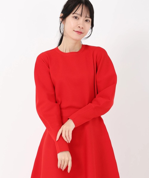 セール】ポーツポリー_メタル釦アクセントニット（ニット/セーター