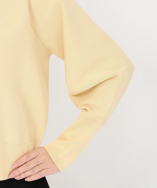 STRAWBERRY-FIELDS（ストロベリーフィールズ）の「ポーツポリー_メタル釦アクセントニット（ニット/セーター・レディース・レッド/ブラック/イエロー系その他・2）」の9枚目の写真